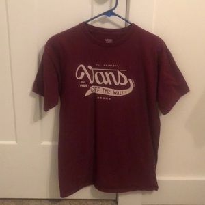 Men’s vans T-shirt size medium good condition